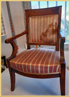 fauteuil de campagne avant 