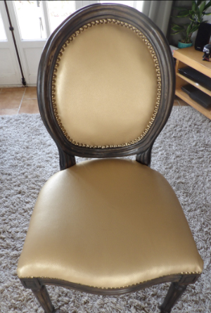 Chaise Maison du monde relookée