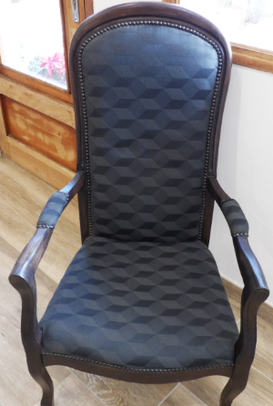 fauteuil Voltaire relooké